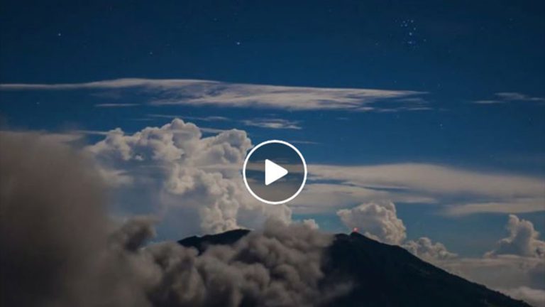 Volcan Turrialba Timelapse